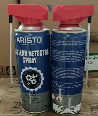 Konsistente und genaue Anwendung mit Haushalts-Aerosol zur Gasleckage-Erkennung an Kunststoff- und Metallrohrleitungen