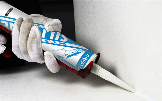 5-10 Minuten Hautzeit UV-beständiges Silikon-Wasserdichtes Dichtungsmittel mit 24 Stunden vollständiger Heilung für Innen- und Außenbereich