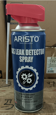 Konsistente und genaue Anwendung mit Haushalts-Aerosol zur Gasleckage-Erkennung an Kunststoff- und Metallrohrleitungen