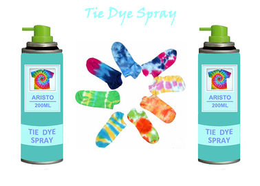 Multi bunte Färbungs-Sprühfarbe DIY der Bindungs-200ml für Kleidungs-Schal-Strümpfe
