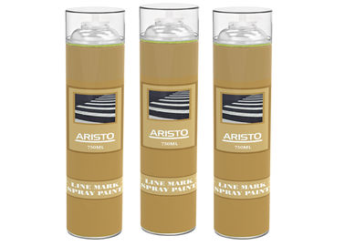 750ml Acryllinie Kennzeichen-Sprühfarbe, Fahrbahnmarkierungssprühfarbe mit Normal/fluo Farben